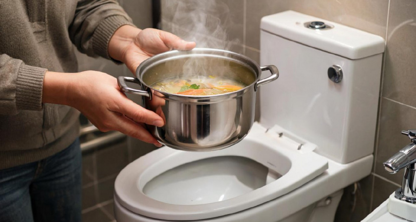 Больше никогда не вылью суп в унитаз: оказывается, это может привлечь в дом большую беду