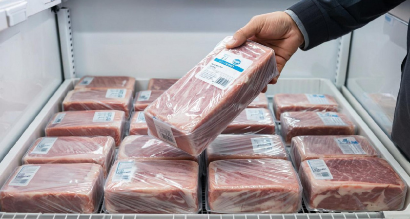 Увидел в Светофоре мякоть говядины в брикетах. Разморозил и разочаровался. Покажу из чего это сделано и как на вкус