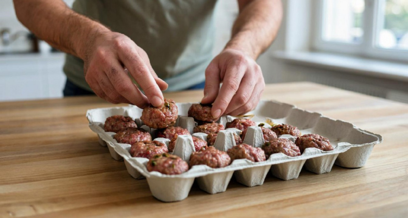 Для чего в суп кладут луковицу в кожуре, а фарш в упаковку от яиц