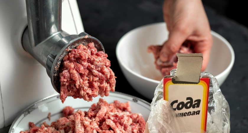Для чего добавлять соду в фарш