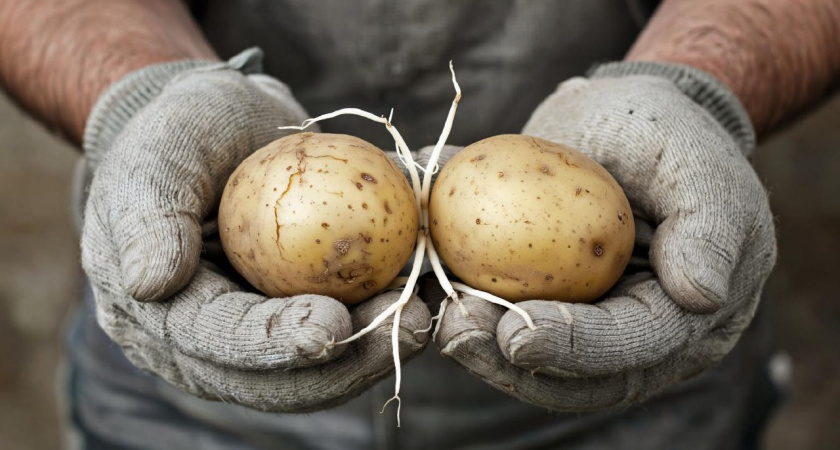 Картошка больше не жухнет и не прорастает до марта: вот куда ее складываю на зиму 