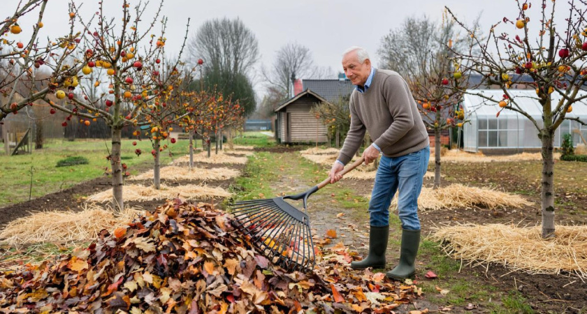 Нужно успеть до первого снега: вот как нужно использовать опавшую листву на участке - 2 идеальных способа от старых проблем