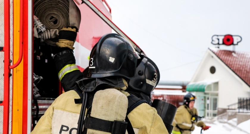 В Темниковском районе Мордовии из-за короткого замыкания сгорела баня