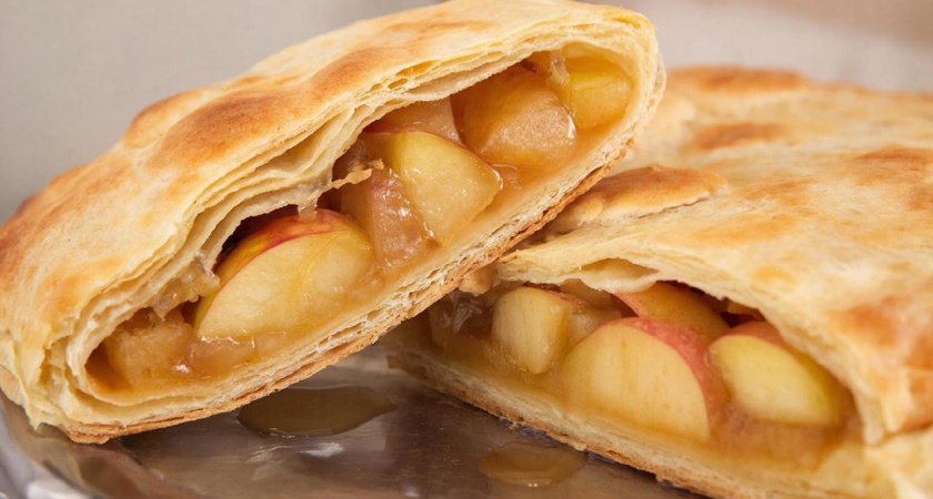 2 яблока и лаваш: теперь каждый день готовлю пирог без возни с тестом - венский штрудель из кофейни в пролете