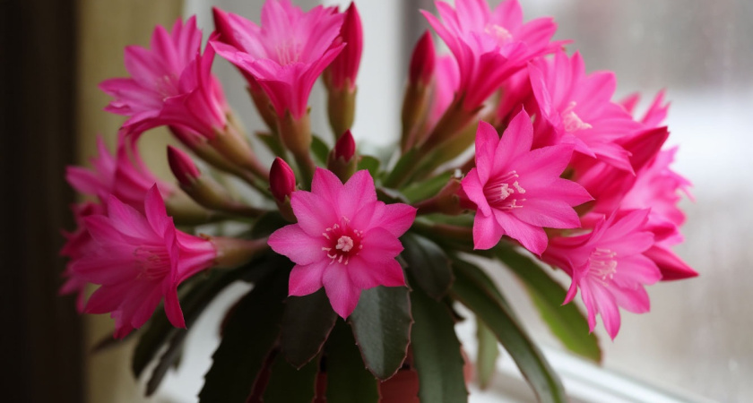 Подкормила этим и "чахлый" декабрист расцвел: теперь радует глаз 24 на 7