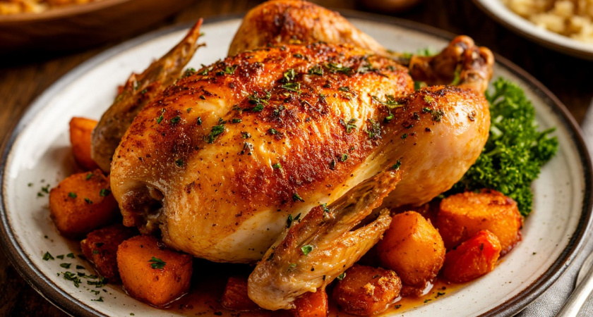 Готовлю цыпленка табака на все праздники: секрет, как сделать хрустящую корочку на сковороде - гости просят добавки 