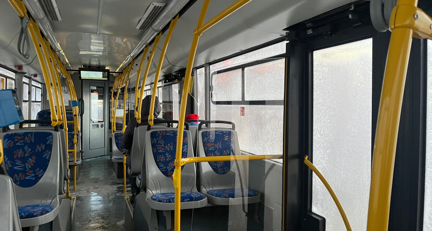 В Саранске запустили новогодний троллейбус с экскурсией для школьников