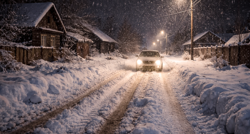 «Идти просто страшно»: жители Мордовии жалуются на нерасчищенные обочины