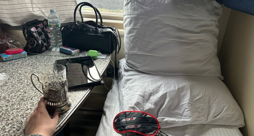 Почти всю дорогу ехала в купе одна: вот почему другие пассажиры не захотели сюда идти