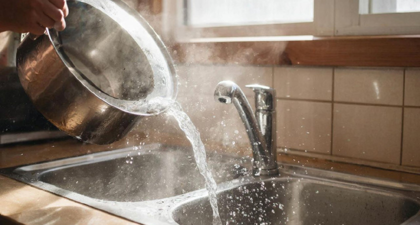 Можно сливать воду после варки яиц или макарон в раковину: запомните раз и на всю жизнь