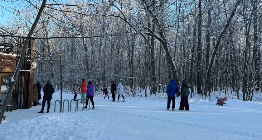 В районах Мордовии проходят рождественские лыжные гонки