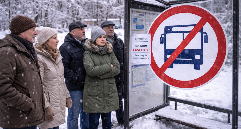 В Саранске отменили маршрут № 45, жители остались без транспорта