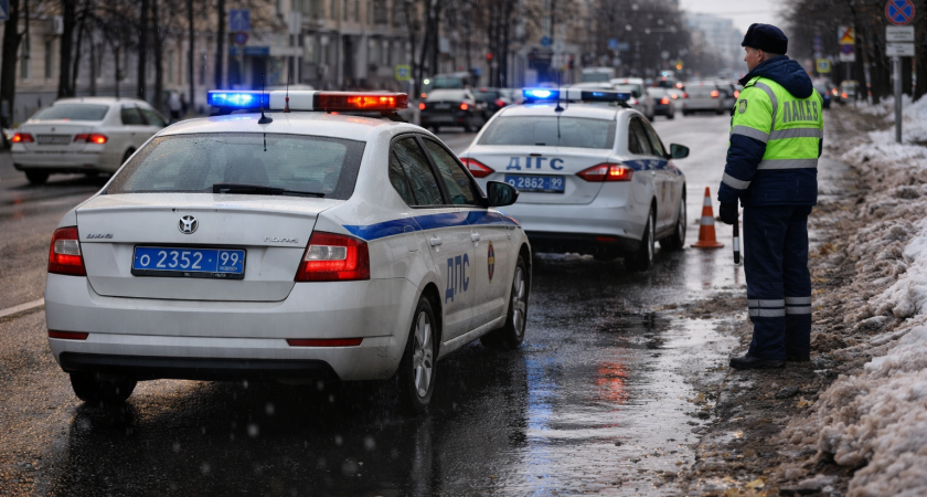 В Саранске инспекторы ДПС задержали пьяного таксиста во время рейда