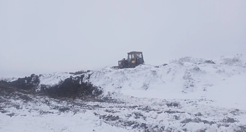 В Мордовии несколько месяцев горел мусорный полигон