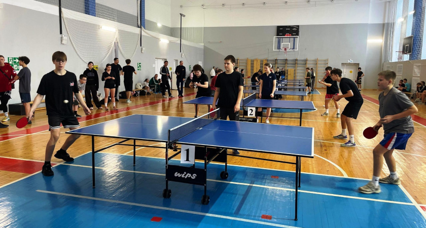В Саранске школьники разыграли медали городского турнира по настольному теннису
