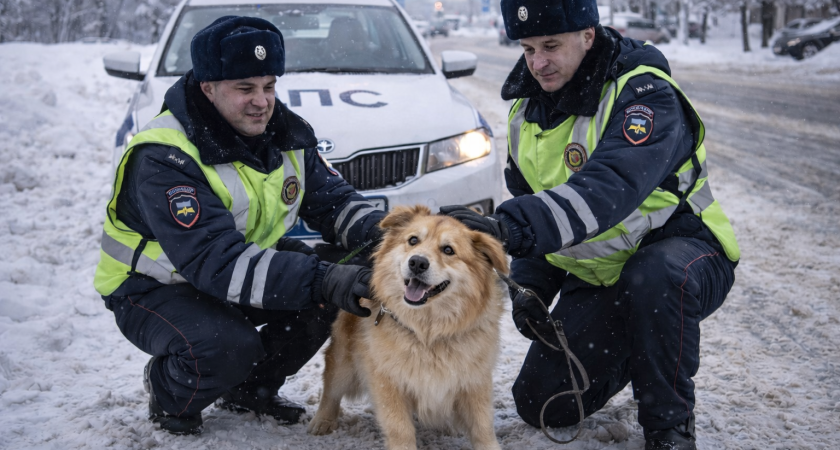 В Мордовии сотрудники ДПС задержали «мохнатого нарушителя» ПДД
