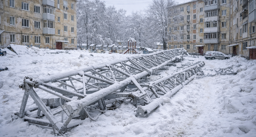 Жители Саранска возмущены установкой вышки связи во дворе жилого дома