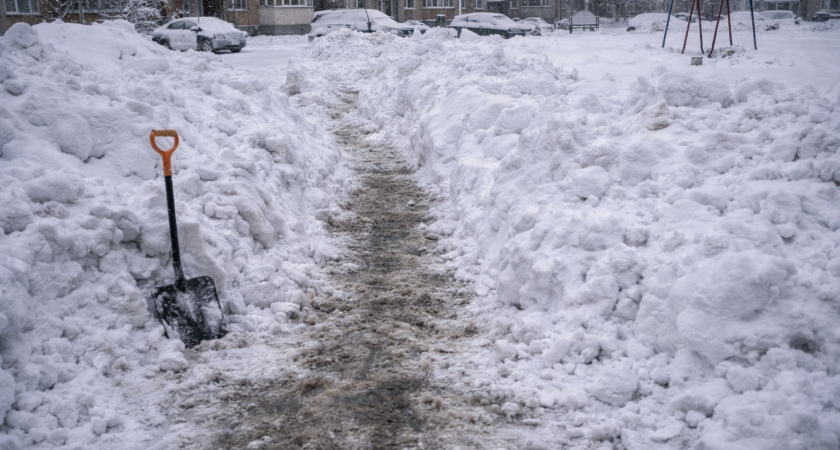 Жители Саранска сообщают о закрытых заявках на уборку снега при отсутствии работ