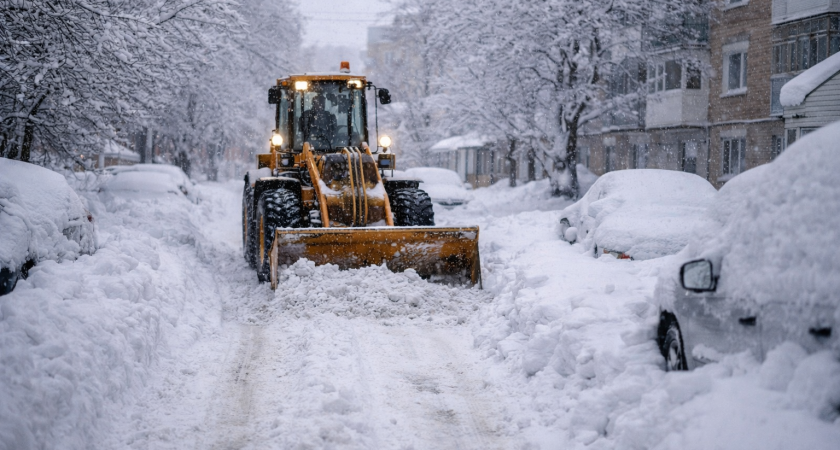 Жители Саранска просят прислать тракторы для очистки улиц от снега
