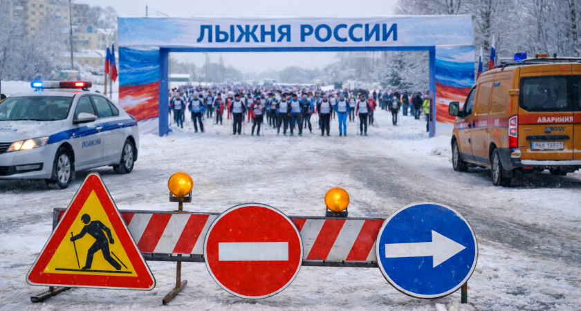 В Саранске из-за «Лыжни России» временно ограничат движение