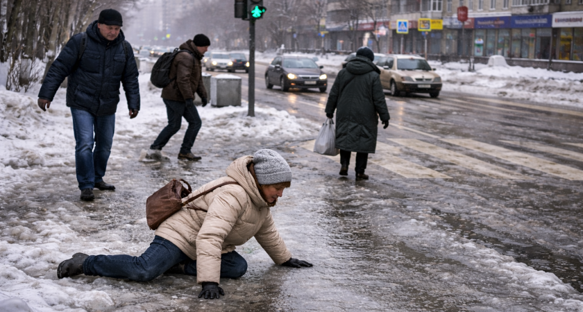 Саранск превратился в каток: горожане сообщают о переполненном травмпункте