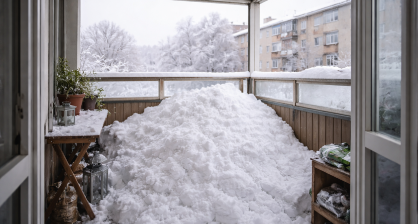 Снег на балконе — ваша проблема? В Саранске спорят из-за объявлений