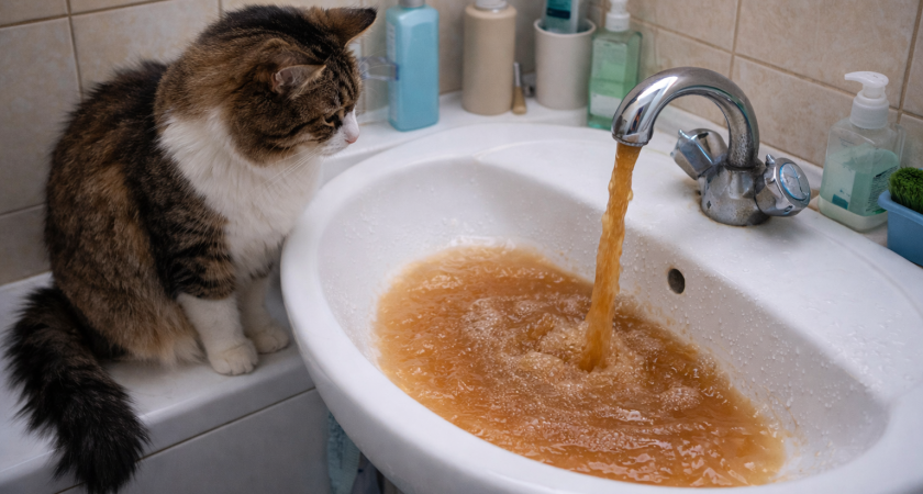 «Из крана куски земли»: жители нескольких районов Саранска пожаловались на качество воды