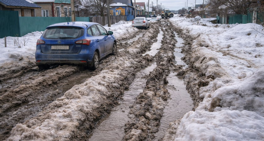 «К дому не проехать»: в Рузаевке жители не могут доехать домой