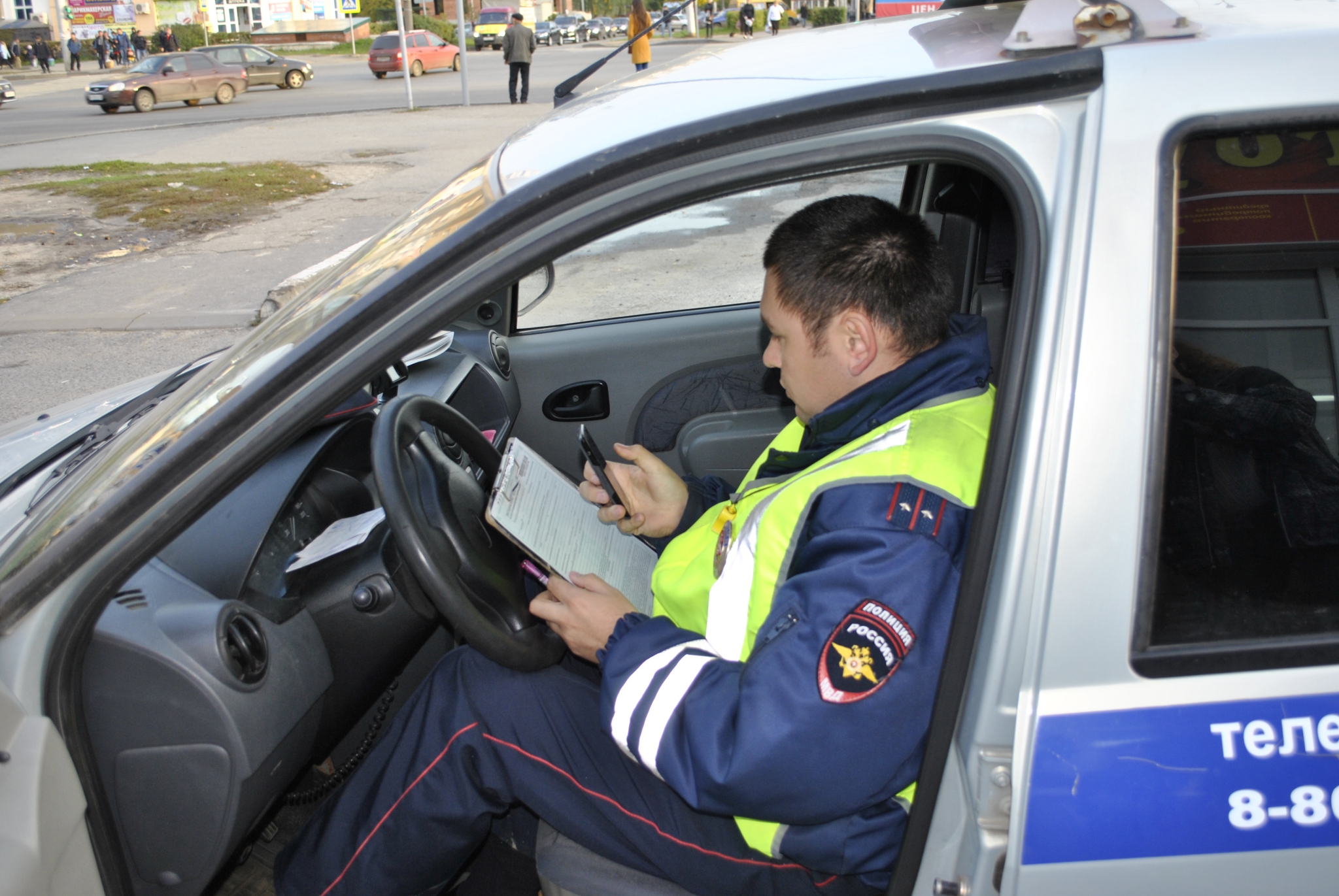 В Саранске тонированным автомобилям будут "чистить" стекла