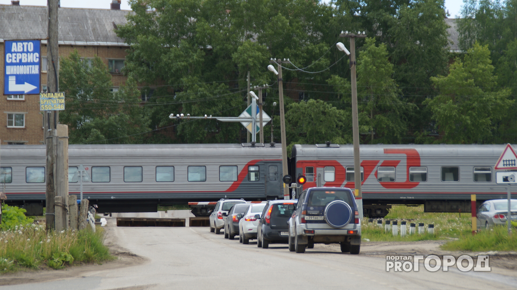 В Саранске на улице Рабочей закроют на два дня железнодорожный переезд