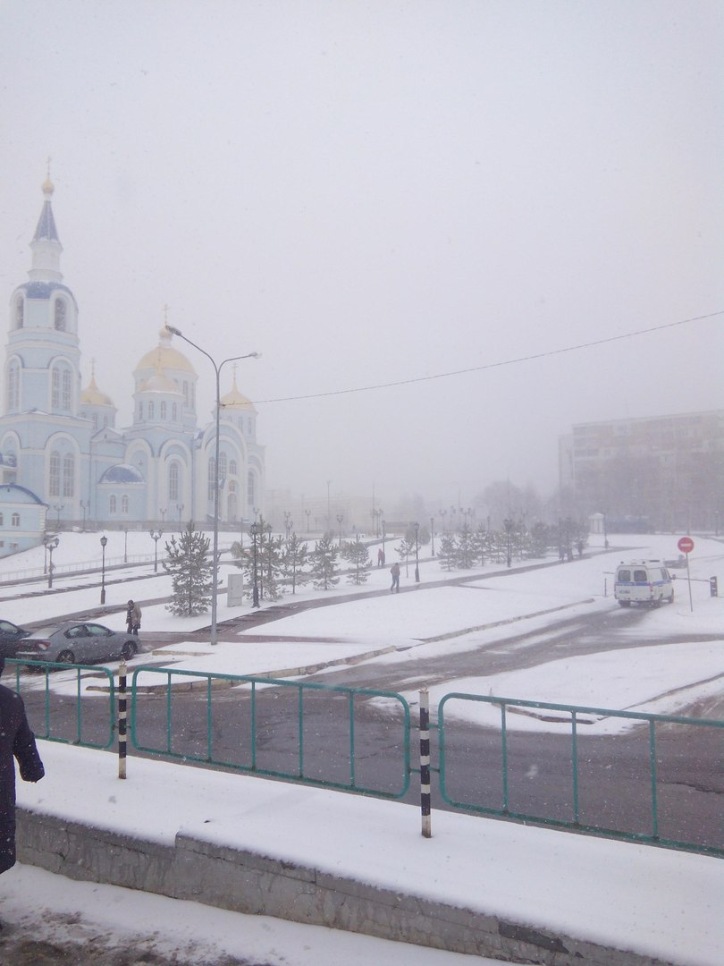 Топ-10 снежных фото весеннего Саранска