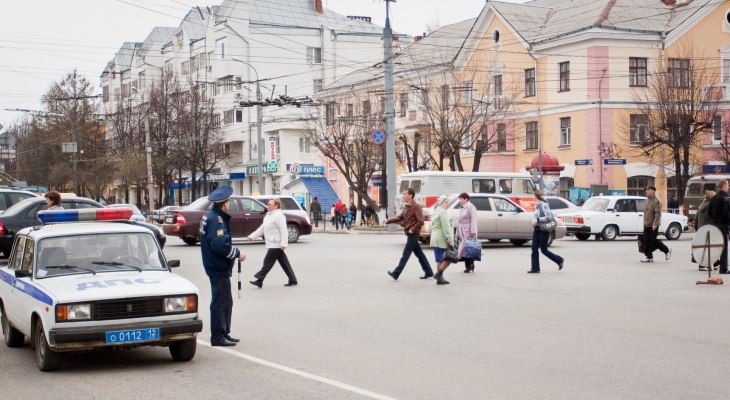Девятого мая в районах Саранска будет ограничено движение транспорта