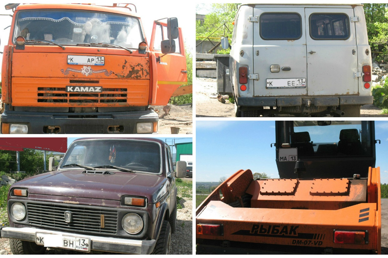 В Мордовии у организации-должника арестовали 34 транспортных средства