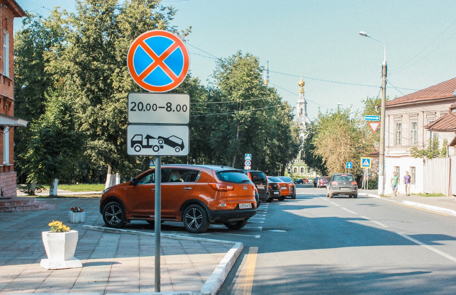 На одной из улиц Саранска на два дня запретят парковку