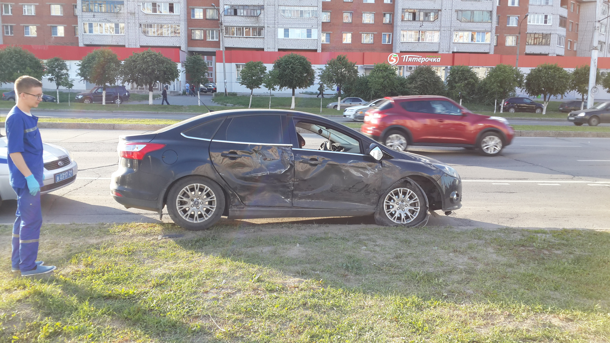 В Мордовии «таинственный» водитель после ДТП бросил автомобиль и своего пострадавшего пассажира