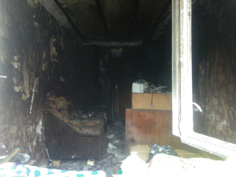 В Мордовии пожарные спасали квартиру пенсионера