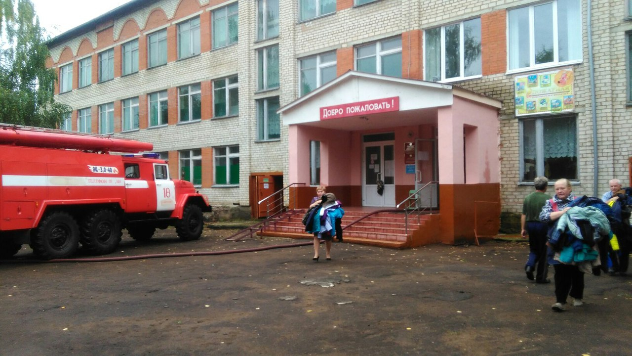 В Мордовии едва не загорелась школа