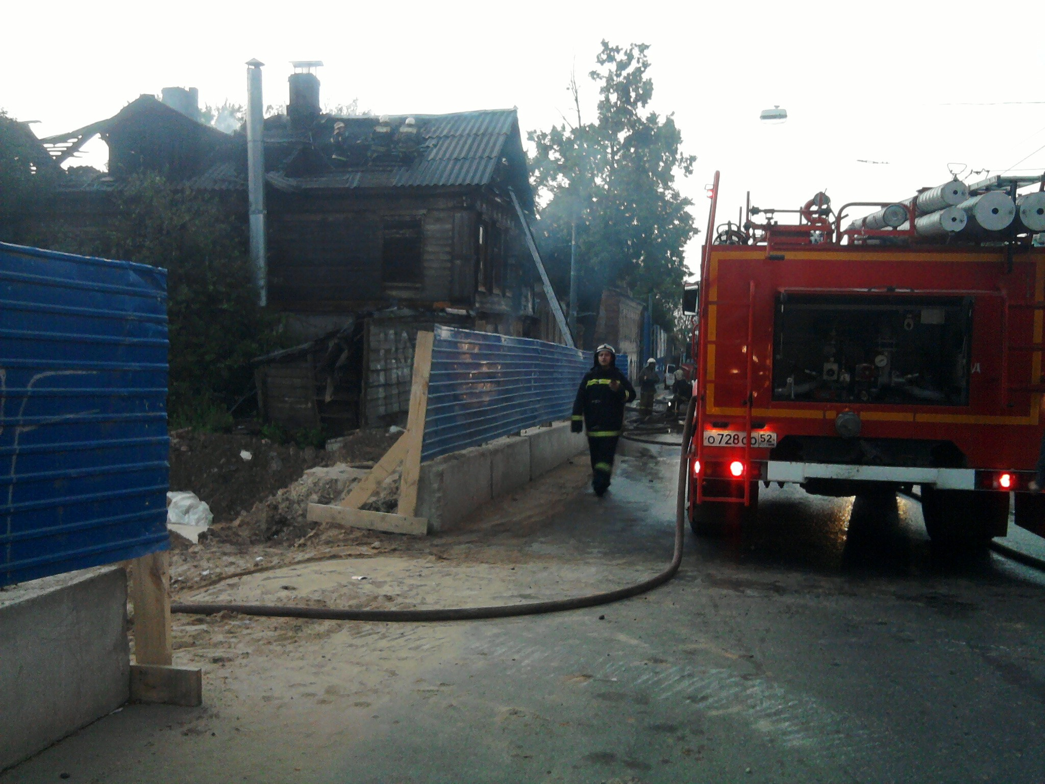 В Мордовии за вечер огонь уничтожил два дома