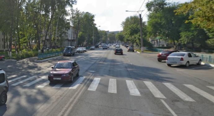 В Саранске невнимательный водитель сбил школьницу