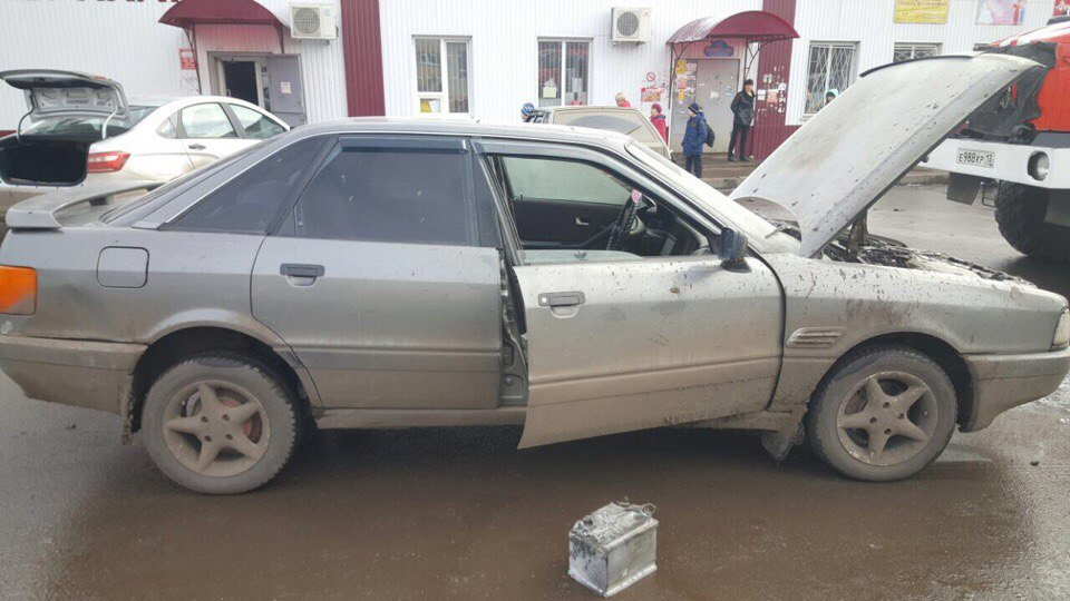 Житель Мордовии получил ожоги рук, спасая автомобиль