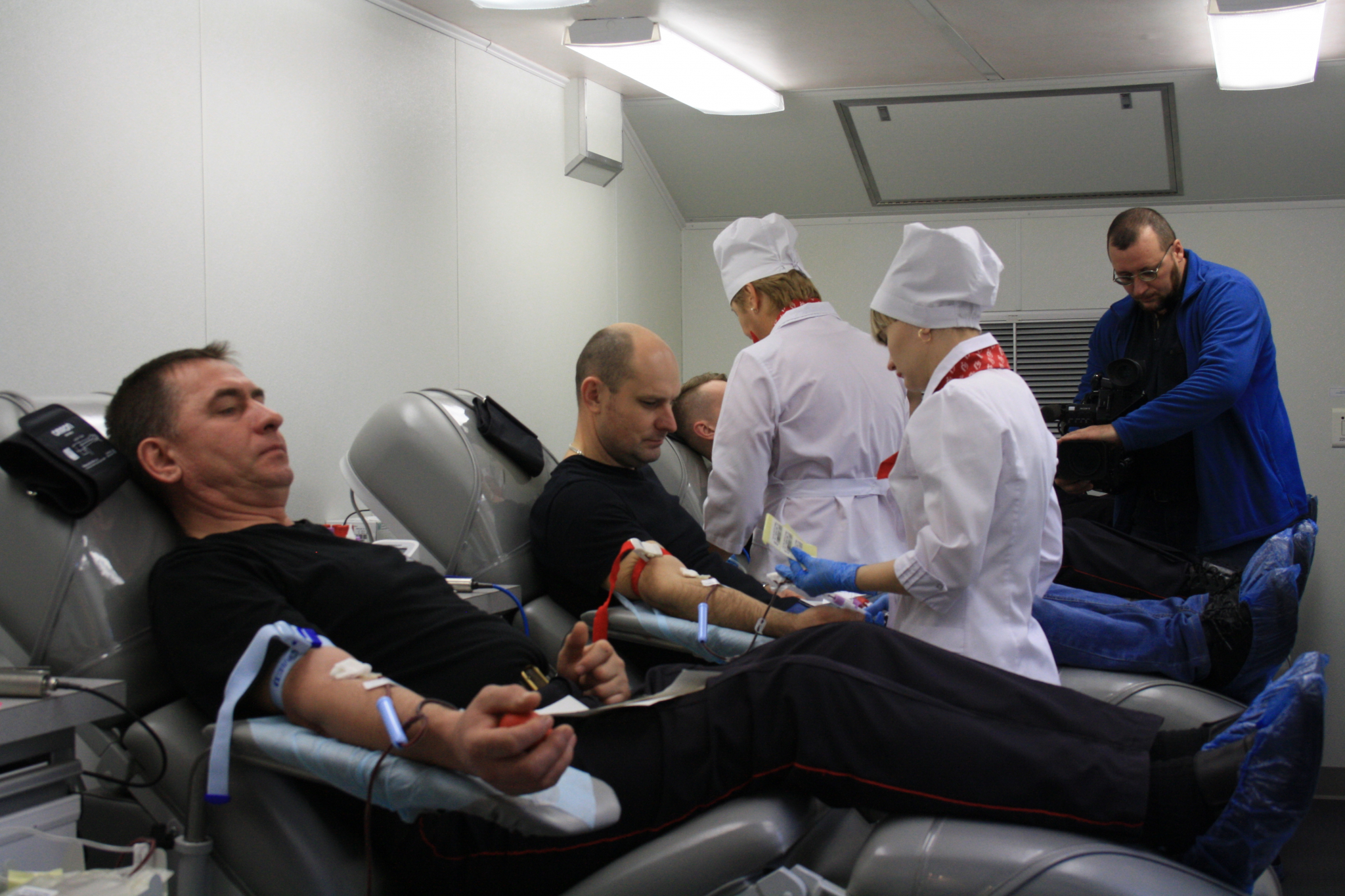 В Мордовии сотрудники Росгвардии сдали кровь для жителей региона