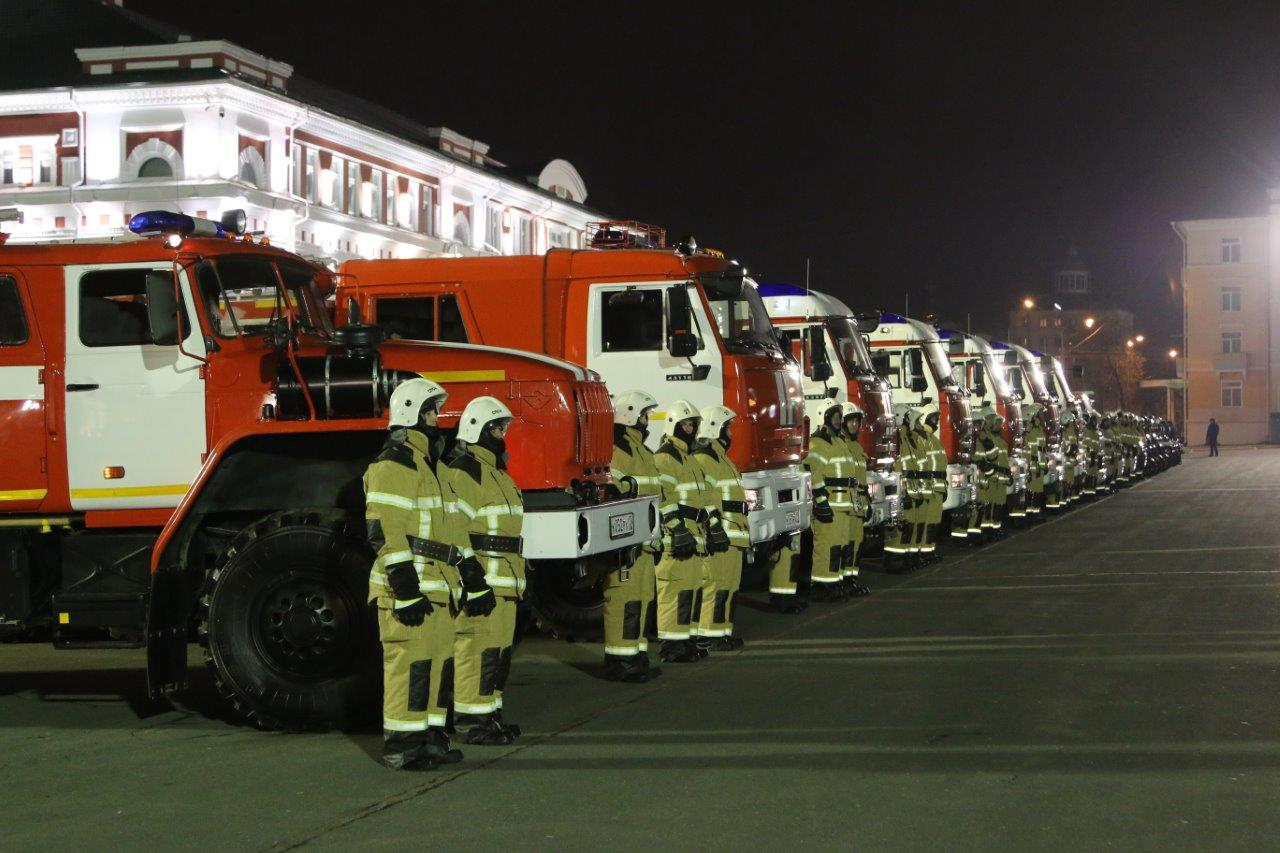 В Мордовии пожарные и спасатели получили новую технику