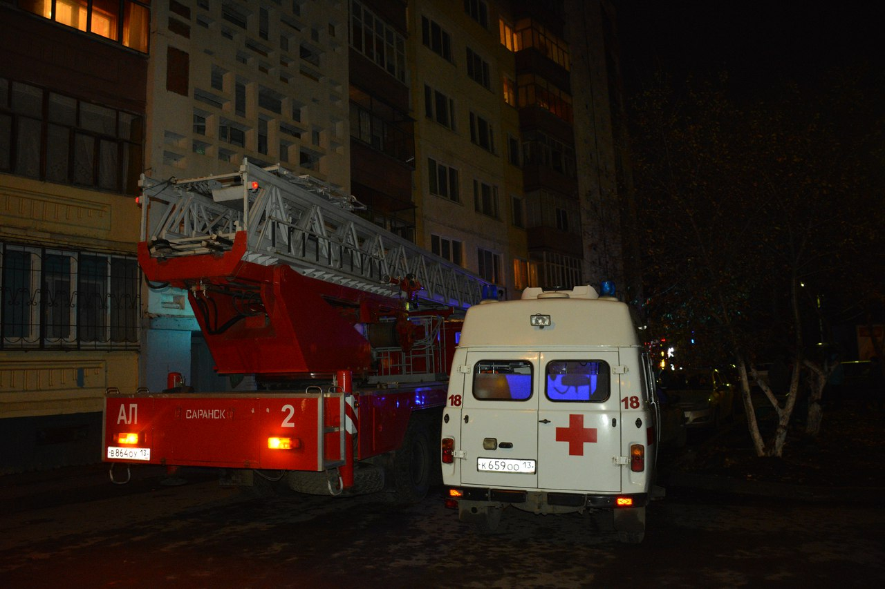 Пожилой житель Саранска погиб от огня в собственной квартире