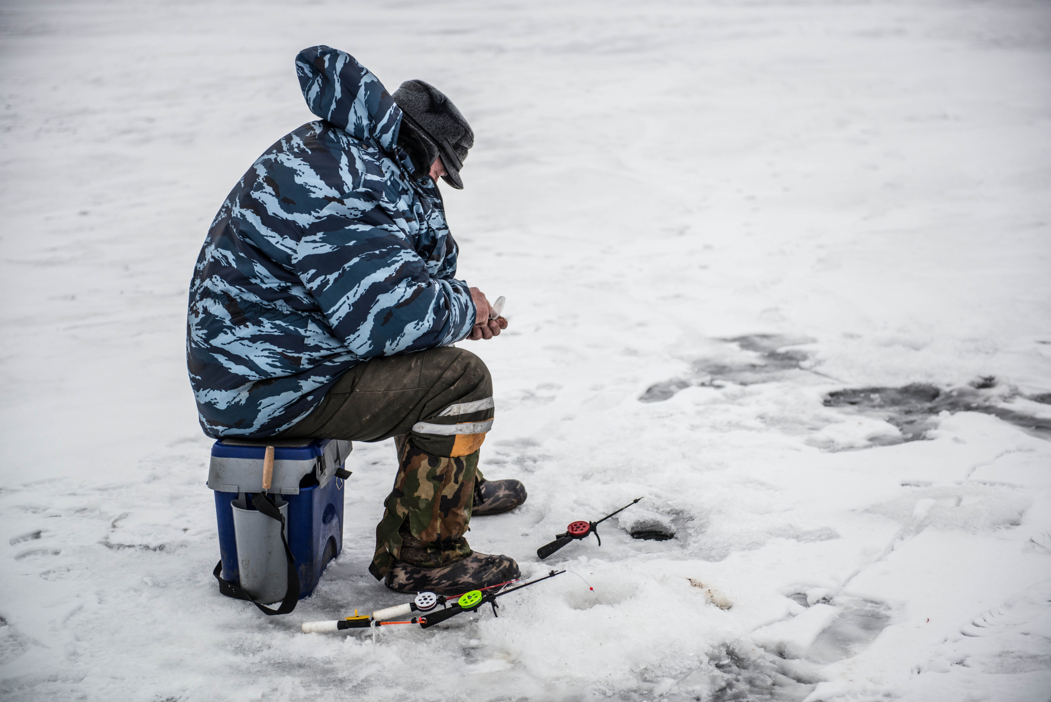 Сезон зимней рыбалки в Мордовии открыт: ГИМС предупреждает о тонком льде