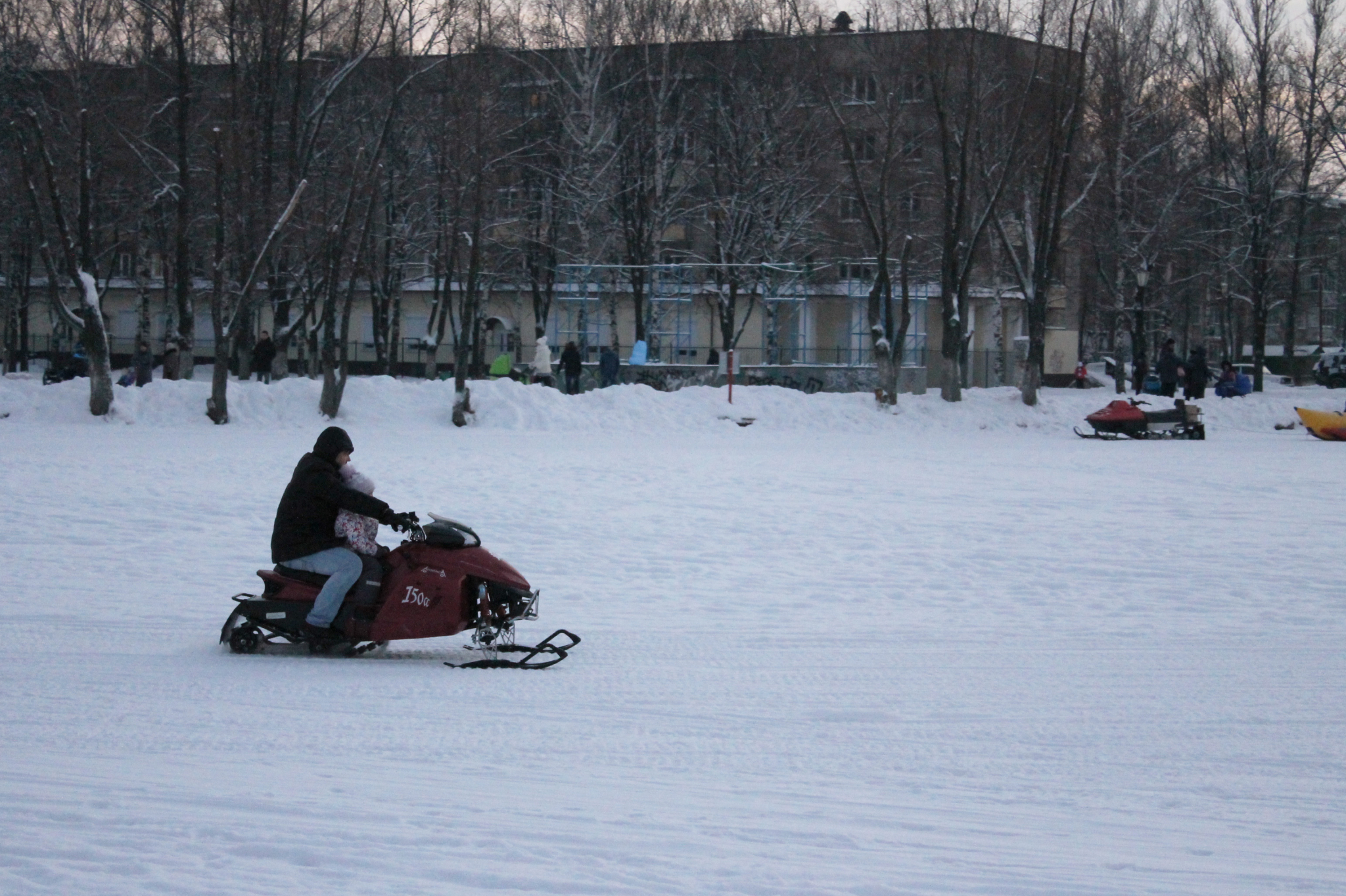Двое жителей Мордовии угнали снегоход