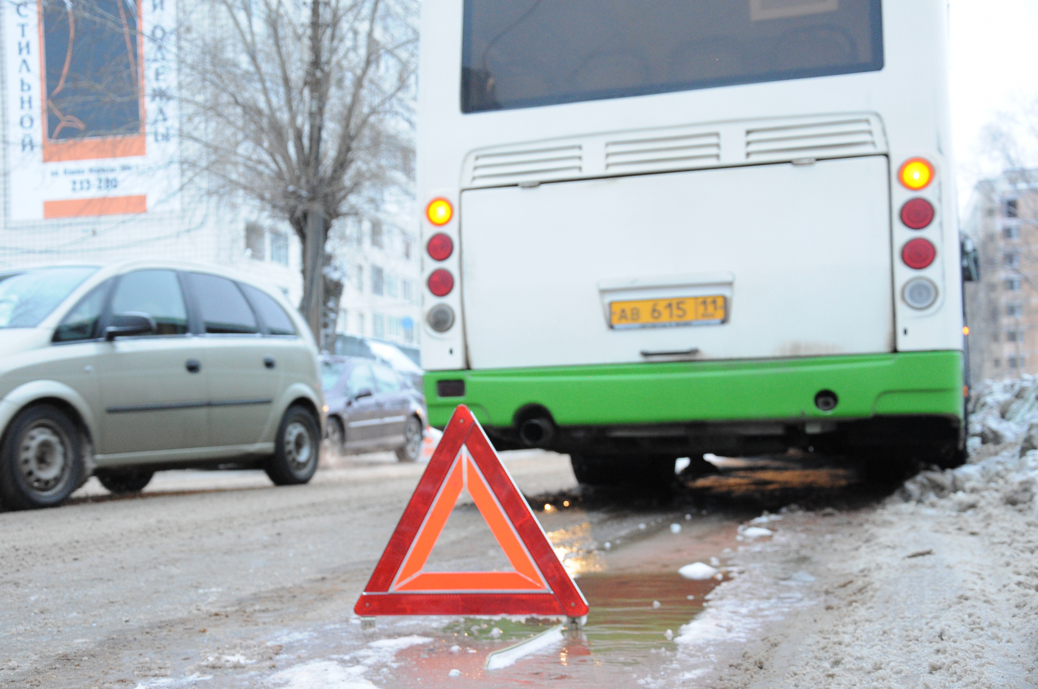 В Саранске водитель автобуса отправил пешехода в больницу