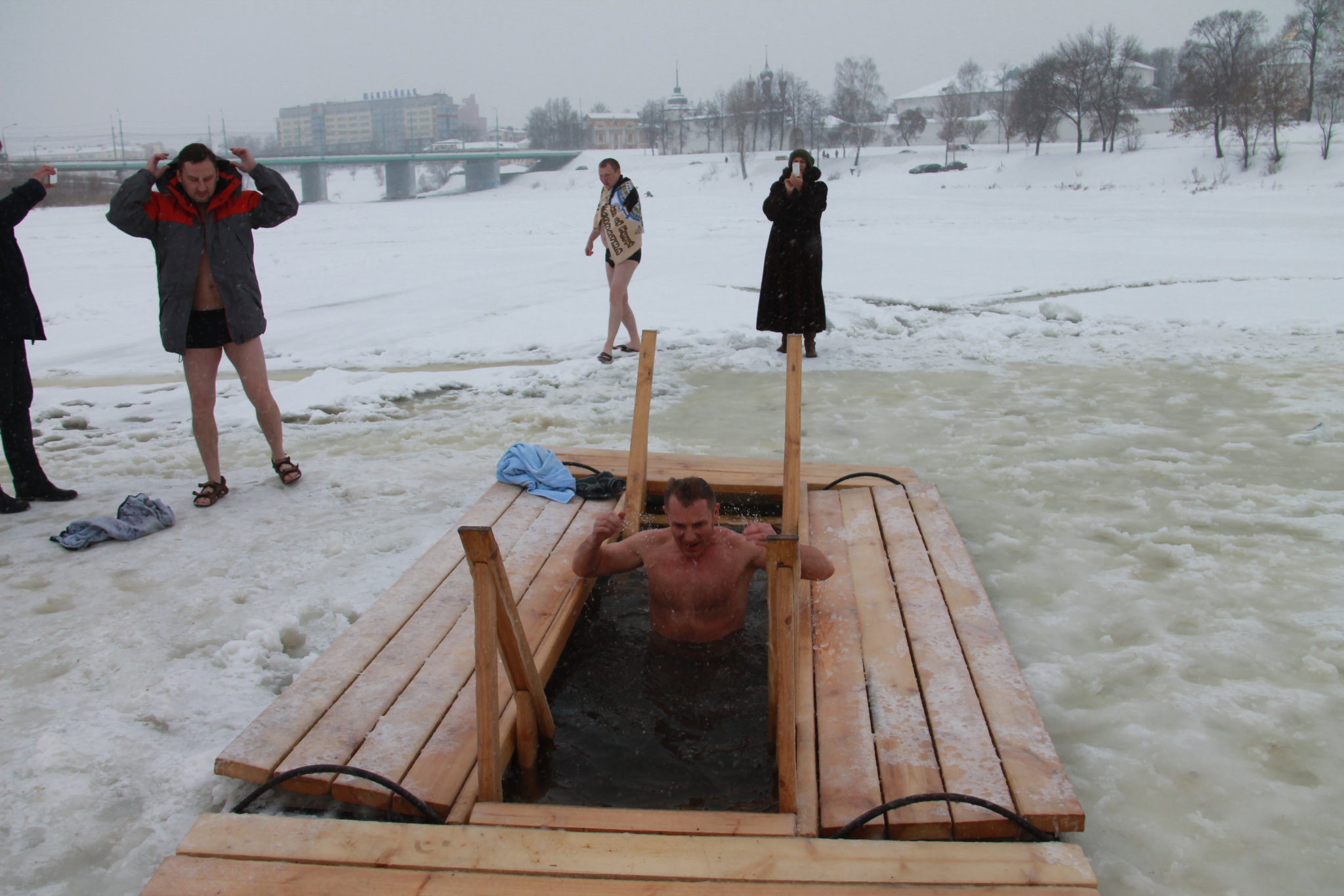 Медик из Мордовии рассказала о купании в Крещение