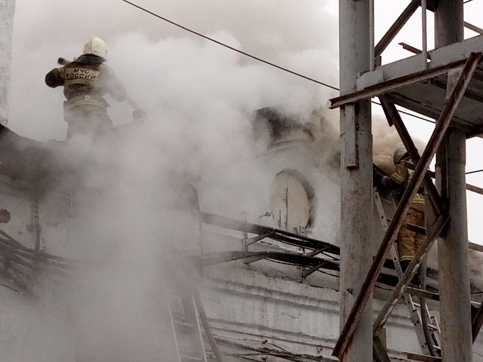 Стали известны подробности пожара на предприятии в Саранске