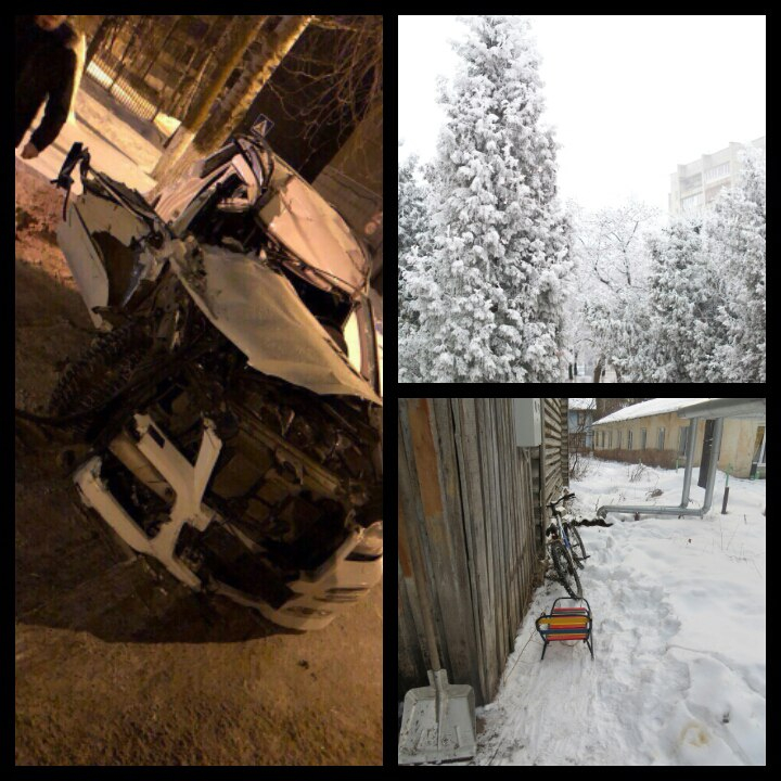 Мордовия за день: бомж украл санки, автомобиль врезался в фуру и дети не пошли в школу