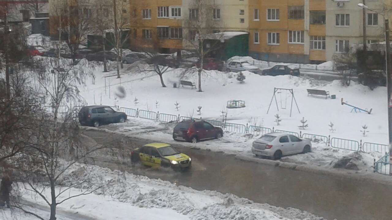 В Саранске из-за непогоды затопило улицы